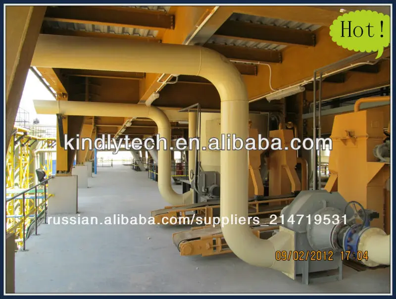 сульфата натрия производственной линии