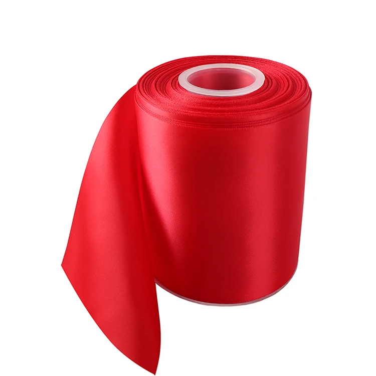 
 Прямая продажа с фабрики, оптовая продажа, атласная лента 100 мм 4 дюйма для торжественных церемоний открытия  