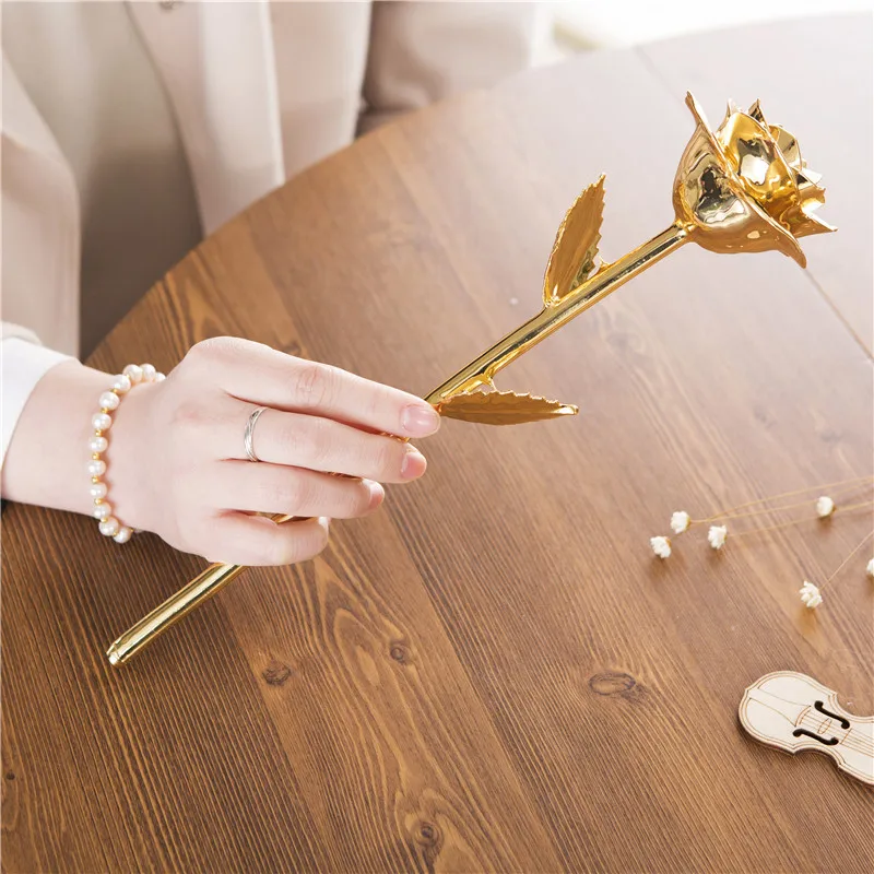 24K Gold Rose Real Dipped Rose