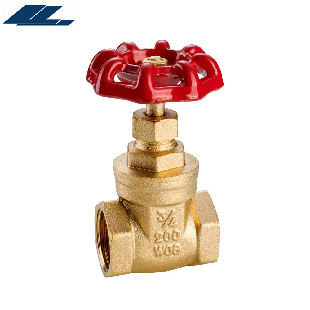 
6 inch 232psi BSP or NPT brass water gate valve 