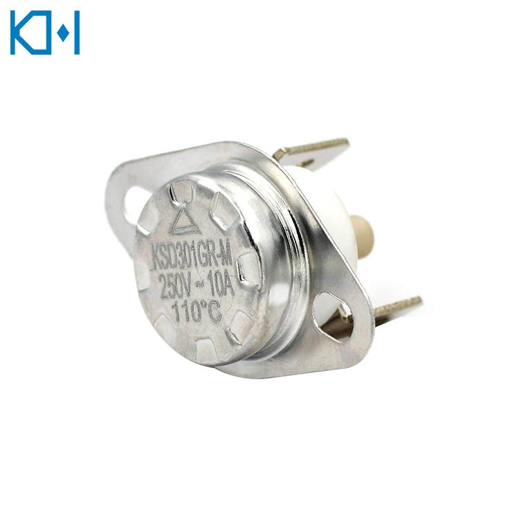 KSD301GR Thermostat Hot Water Heater Thermostat Thermal Fuse 16A 250V 165C