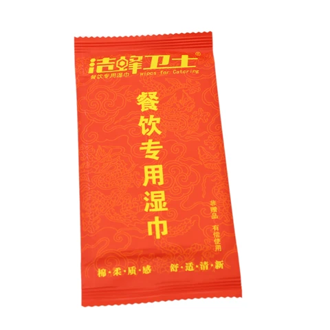 
Chinese Manufacturer OEM Single Sheets Wet Wipes Cleaning Wet Tissue 