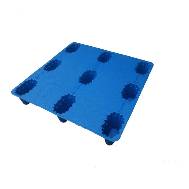 
1200*1000*150 HDPE blow molding blue plastic pallet factories plastic pallet 