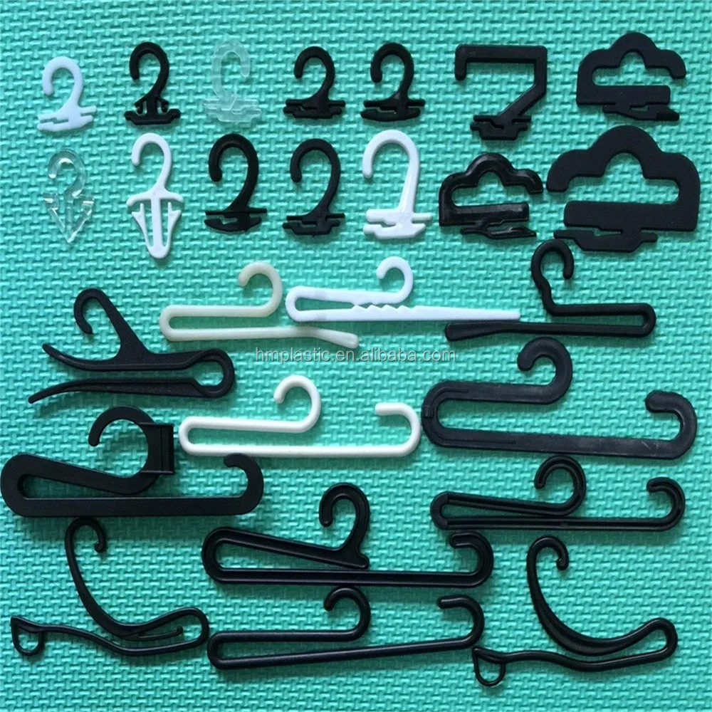 Black PP Plastic panty-hose Hanger Stockings Display Hooks