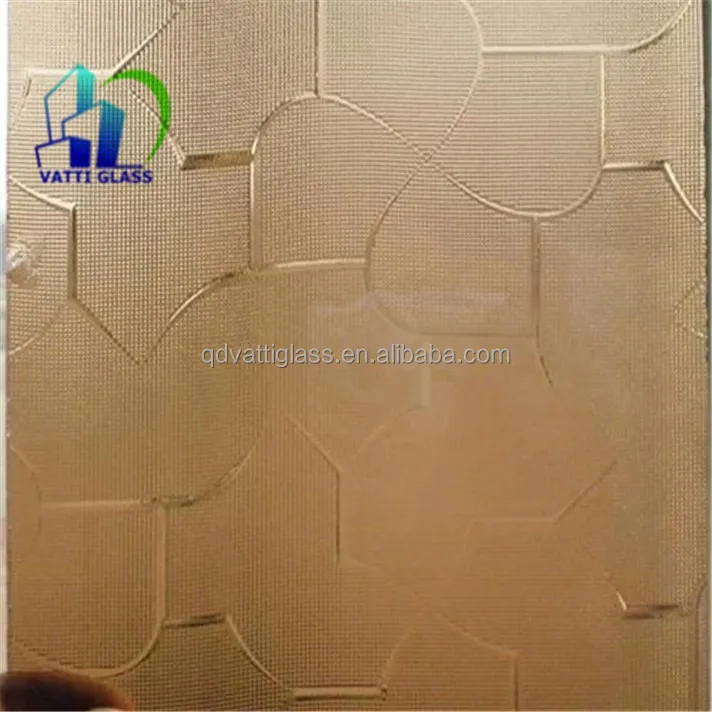 TV Background Tinted Tempered Glass Wall Brown Tinted Glass Panel for Wall Decoration Coloured Sheet Glass