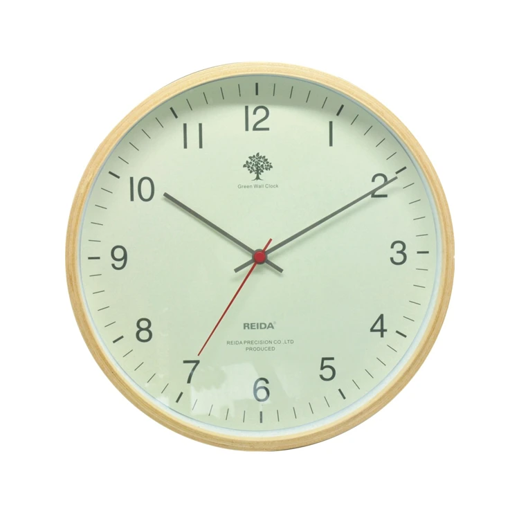 
China manufacturer high quality modern wood wall clock for home decoration 