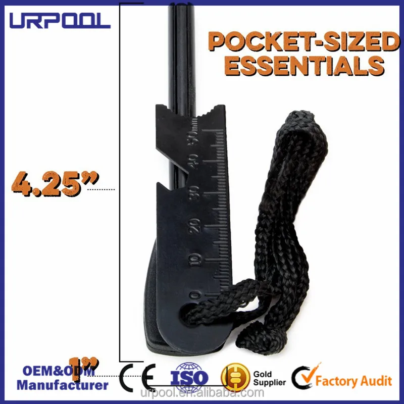 new generation Steel Flint Magnesium Stone Fire Starter Safe and Durable Survival Kit DHL Freeshipping