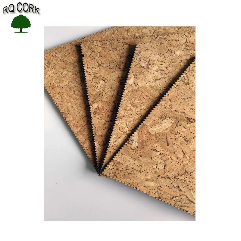 
RQ CORK Cheap Interior Wall Paneling Cork 3D Wall Panel for TV Wall 
