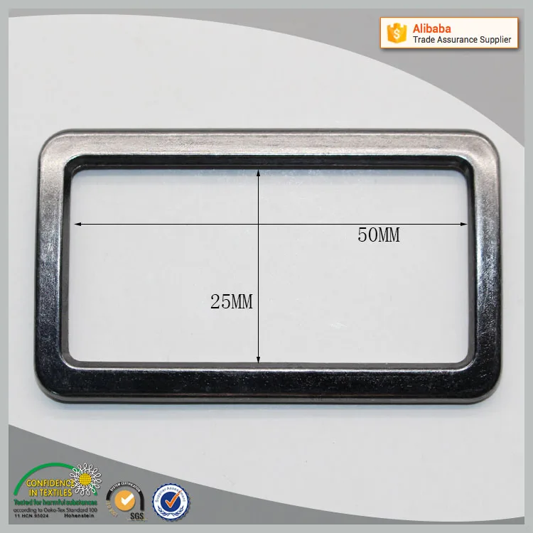 
Eco-friendly Non Welded flat d ring for Bags Belt 