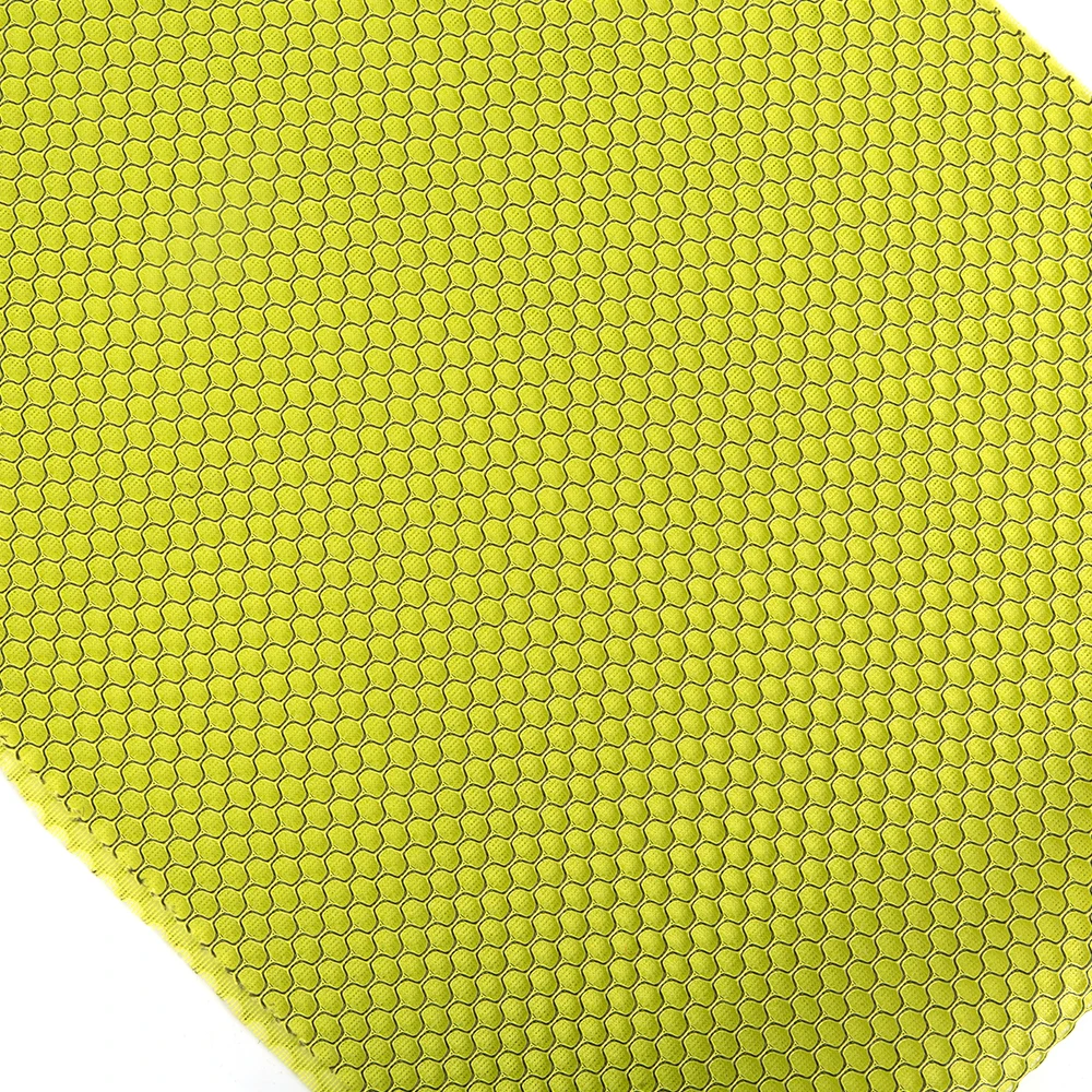 
HH-002 100% polyester sandwich stretch deck chair mesh fabric sports shoe making material 