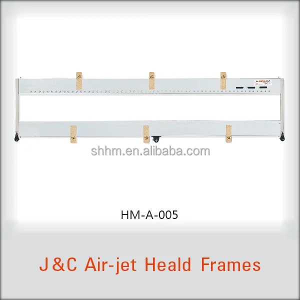 Aluminum alloy heald frame for Tsudakoma Air Jet Loom