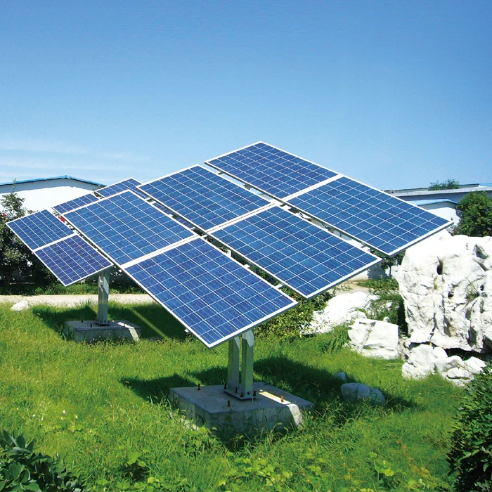 home grid 3kw dual axis solar tracker price for solar energy systems
