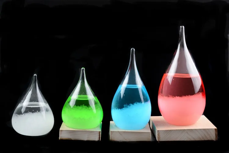 Home Decoration Admiral Fitzroy Storm Glass Weather Forecast Barometer Bottle