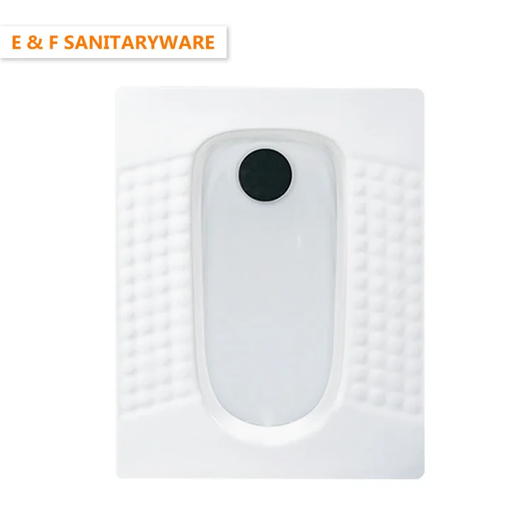 
china real estate construction squat pan white washdown porcelain squatting wc pan 