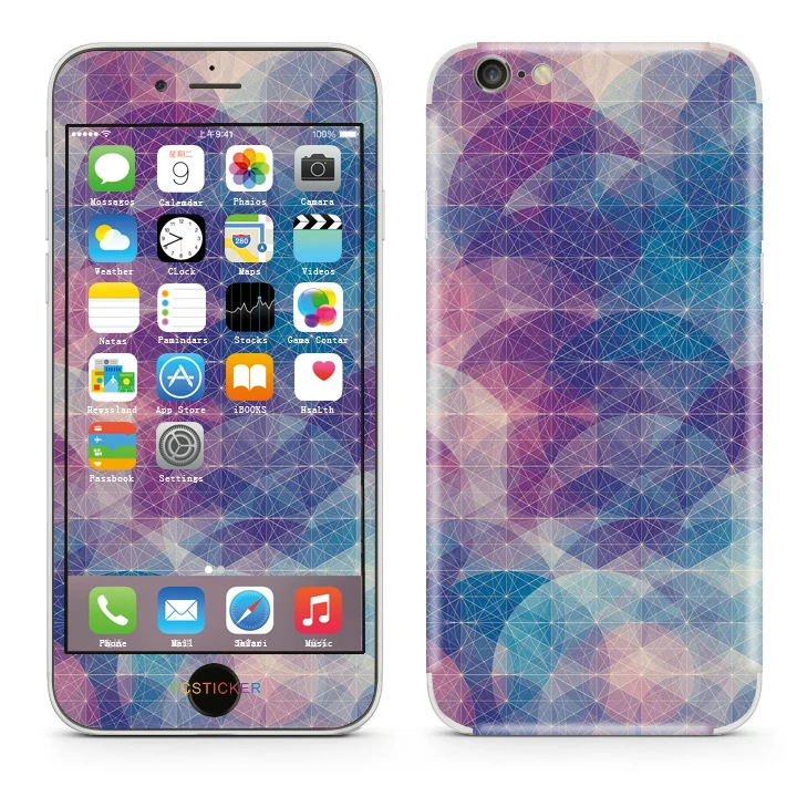 индия низкой цене телефоны аксессуары виниловые наклейки для мобильного телефона 3 М наклейки для iphone 6 наклейки кожи