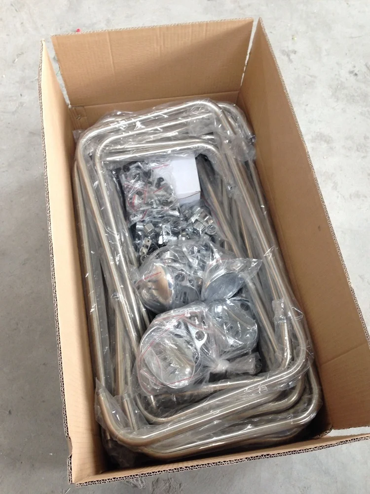 New product sanitary ware cold hot water rainfall unique mixer faucets set wall mounted brass head equipments Bathroom