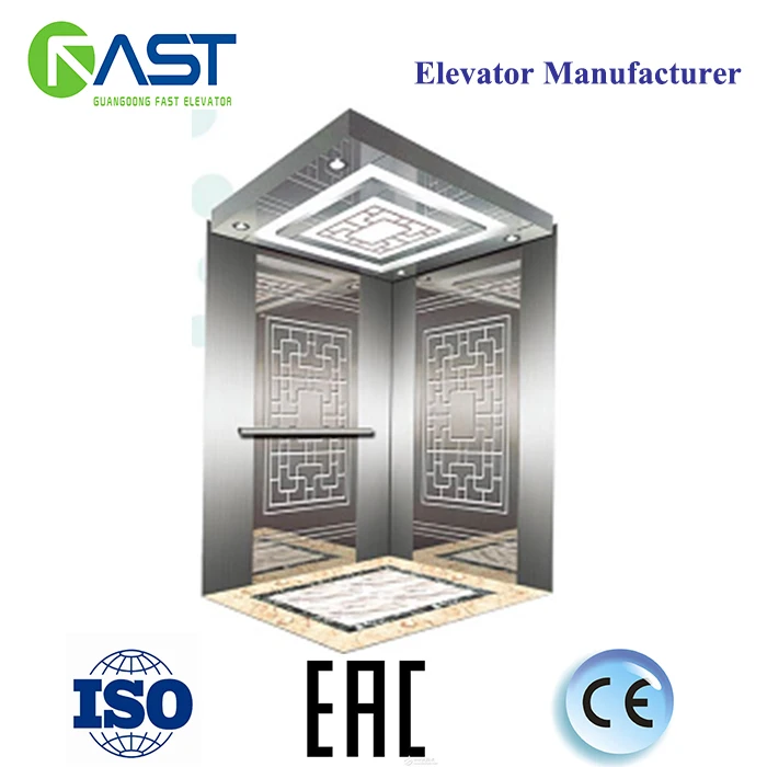 OEM Manufacturer traction type construction building passenger elevator lift