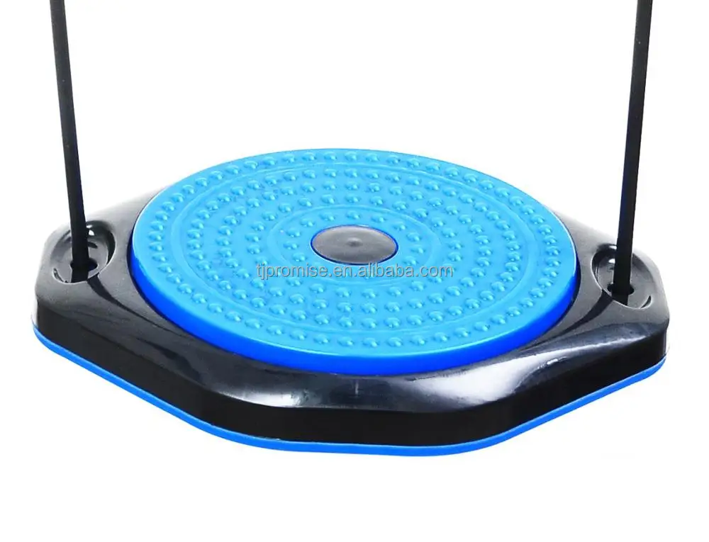 New Balance Aerobic Waist Twist Foot Exercise Disc Trainer Rotating Board With Resistance Rope