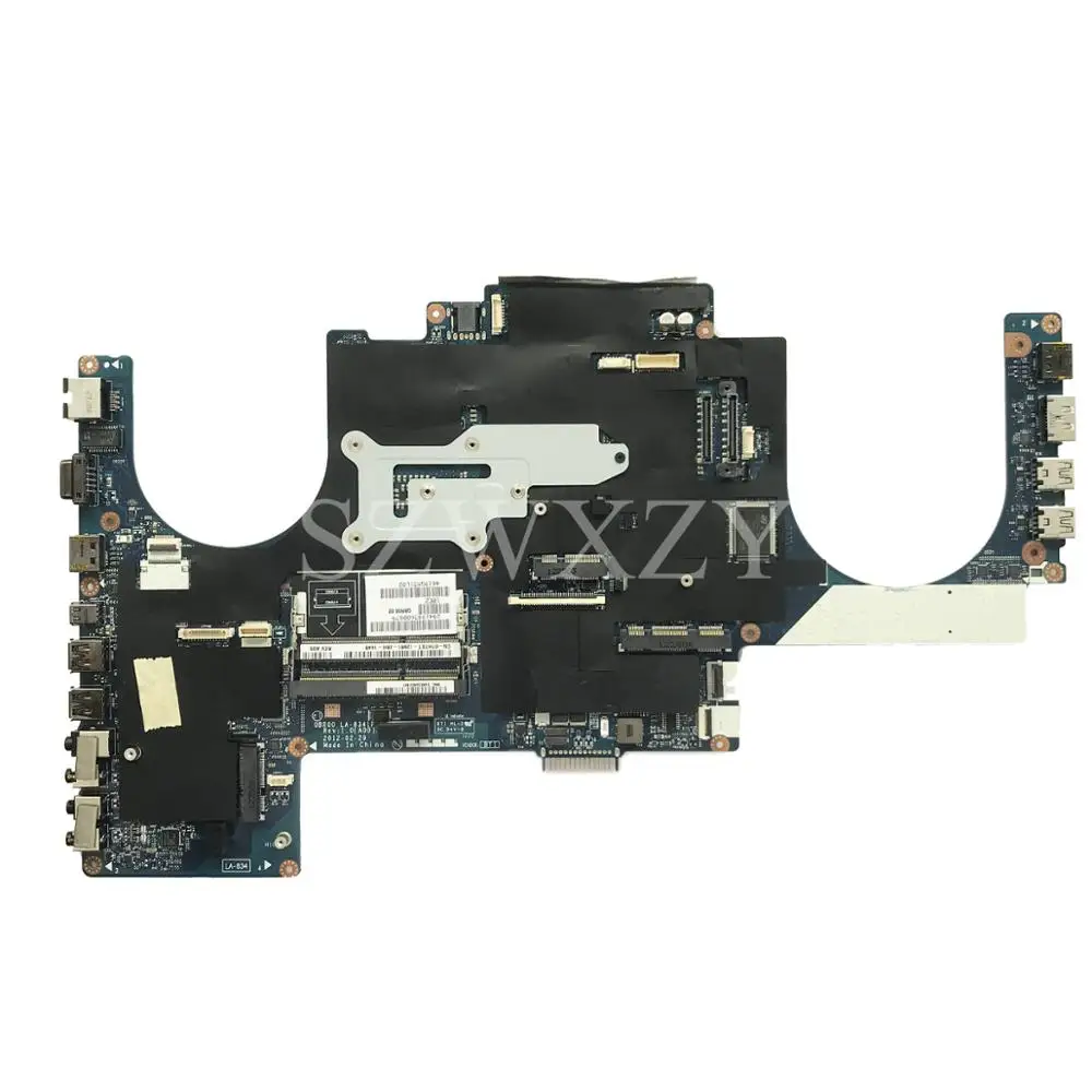 For Dell Alien-ware M17x R4 Laptop Motherboard CN-0THTXT 0THTXT THTXT QBR00 LA-8341P HM77 MainBoard