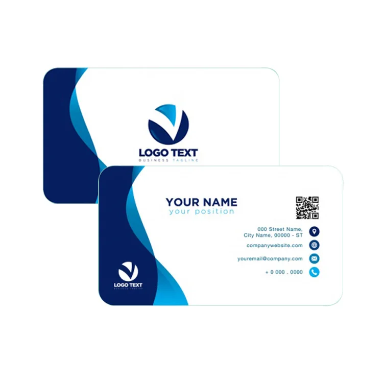 CMYK Printing Pvc Visiting Card With High Quality