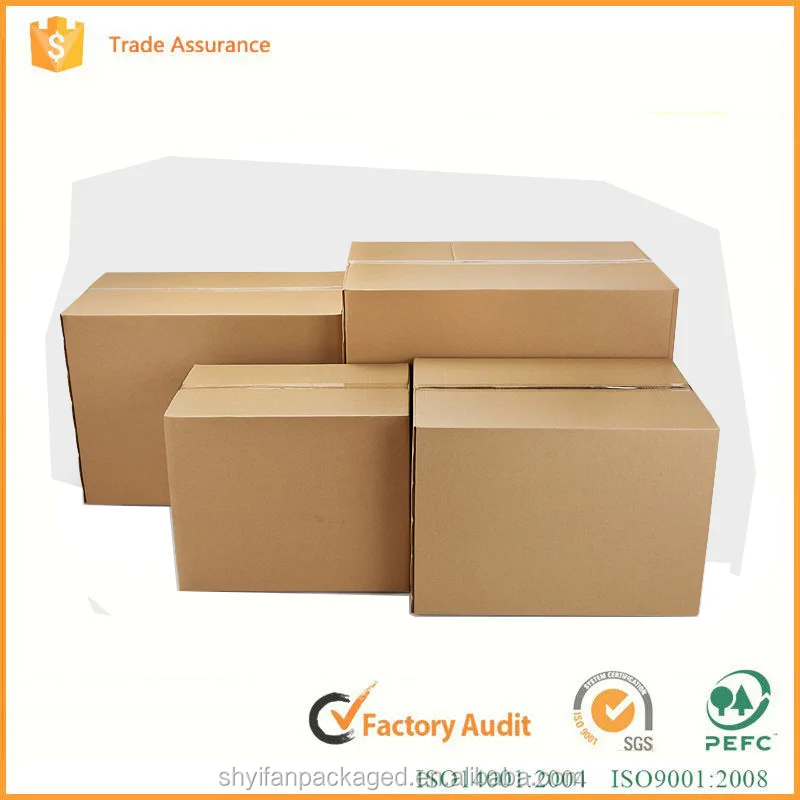Пользовательские большой гофрированный пользовательские прочный картон перемещения упаковку