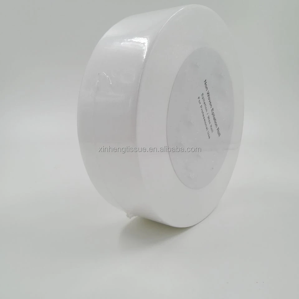 Custom Printed Depilatory Wax Paper Direct Non Woven Waxing Roll Epilation Paper Roll