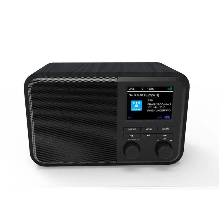 DB-330 DAB радио с FM радио и Поддержка USB/Micro SD карты
