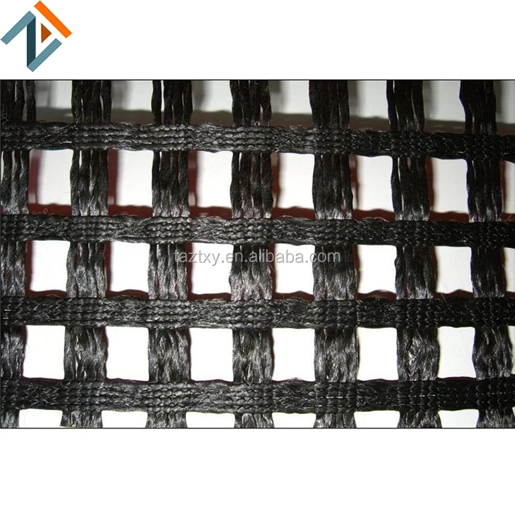100 kn/m warp knitted polyester geogrid