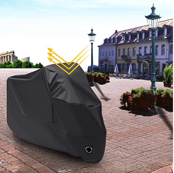 Водонепроницаемый и пыленепроницаемый чехол для мотоцикла высокого качества однотонный чехол для мотоцикла