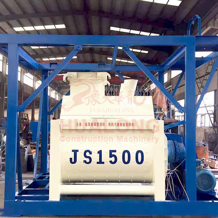 
Professional factory js1500 (1.5m3)concrete mixer prices 