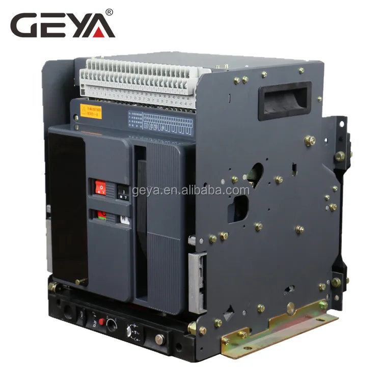 GEYA GYW1 Drawer Fixed type 4000 Amp Air Circuit Breaker ACB 1600A DW45 Safety Breaker