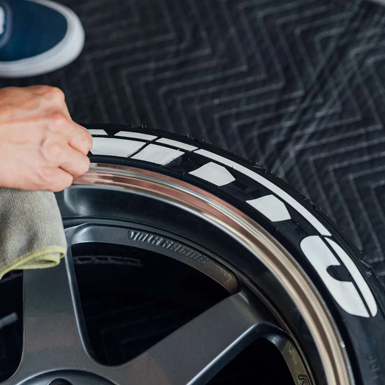 Creative NITTO brand rubber tyre sticker PVC racing car tire lettering Permanent sticker