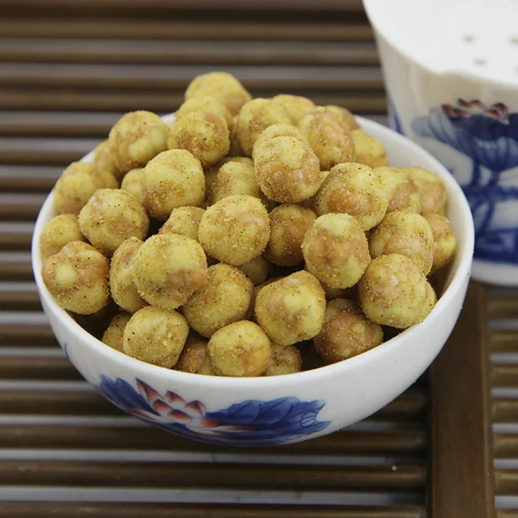 Wasabi Flavor Roasted Chickpeas, Roasted Chickpeas with BRC Certificated