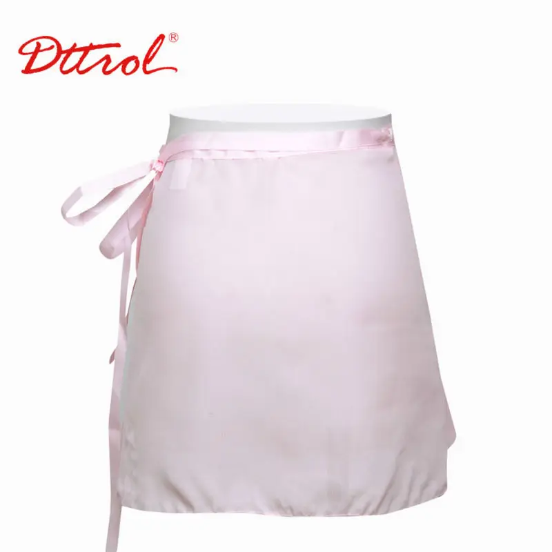  D004792 Dttrol танцевальная розовая черная шифоновая балетная юбка на шнуровке