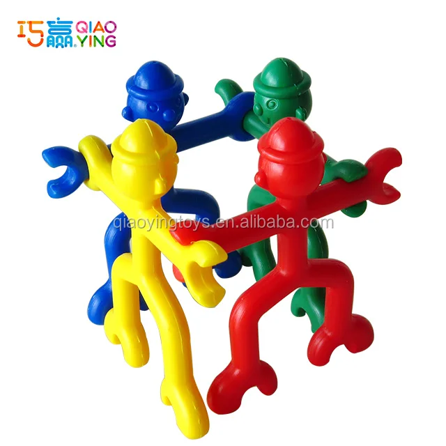 Clowns Linking Toys, Manipulative Building Blocks, Construction Toys in Variety of Packages