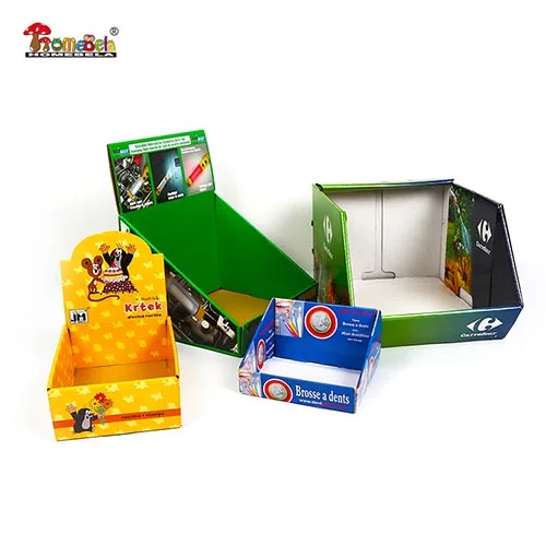 Customized design paper display box for products show