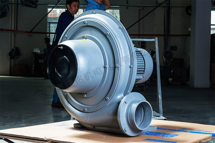 TB125-3 three phase 220V/380V 2.2kw Mid-Pressure industrial Centrifugal Fan blower for plastic raw material drying equipment