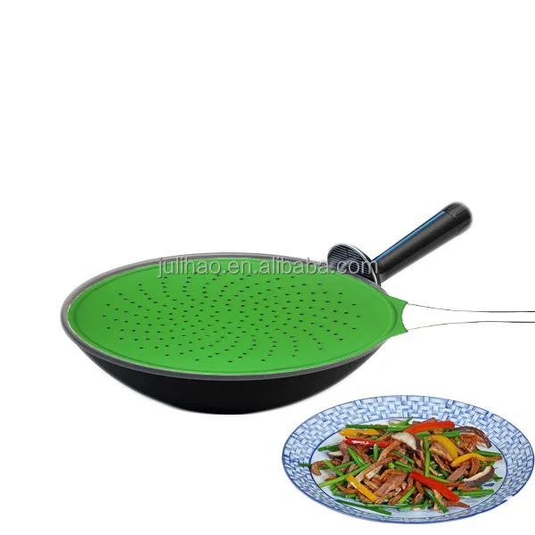 Food Grade Approved Silicone Splatter Screen