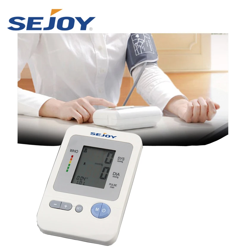 Electric Fully Automatic Upper Arm Digital Blood Pressure Measuring Instrument Device Blood Pressure Meter