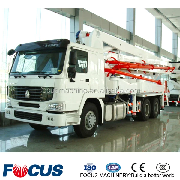 48m truck mounted putzmeister concrete pump for sale