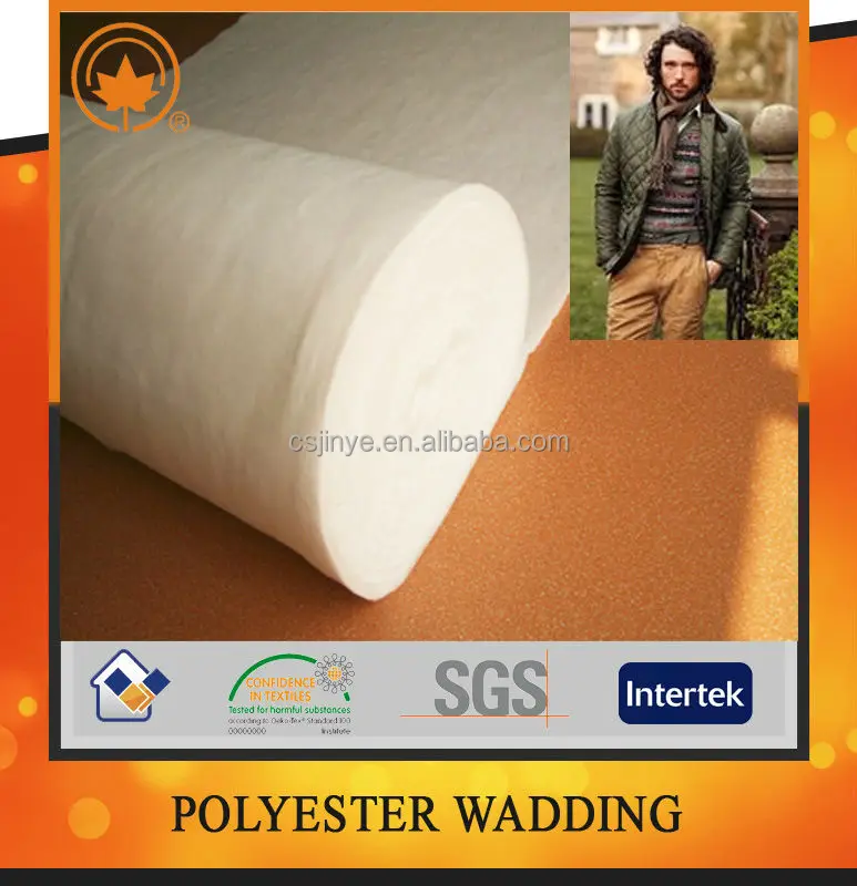 Cotton Material Filling Insulation Non Wovem Polyfill Wadding Polyester Wadding Roll Production Line