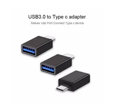 Aluminium Alloy Smartphone Laptop USB Type C To USB 3.0 Female Adapter Type-C Male To OTG Converter