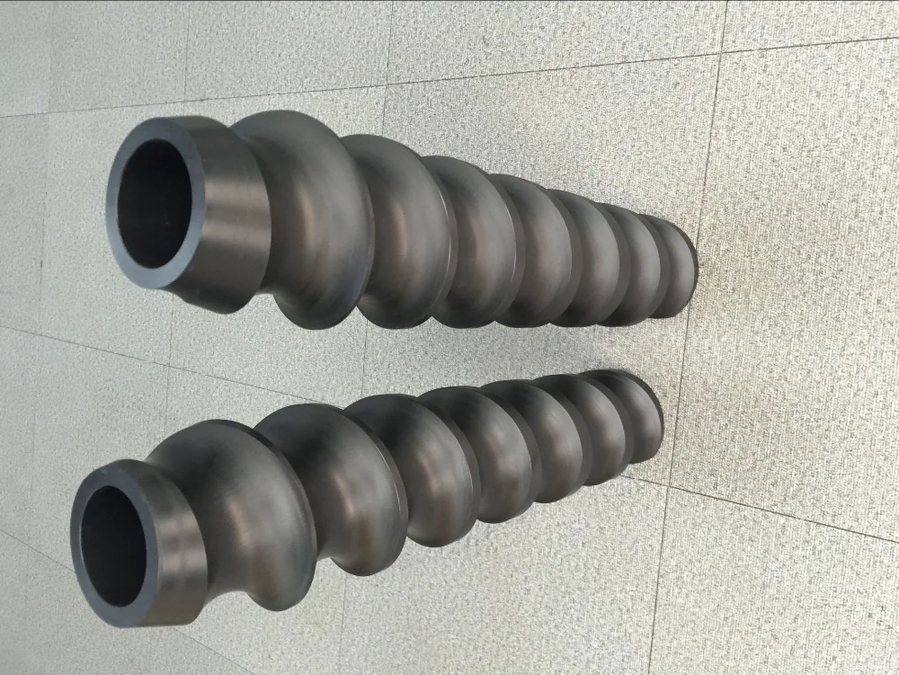 good price plastic UHMWPE bottle feeding screw for production line in hot sale