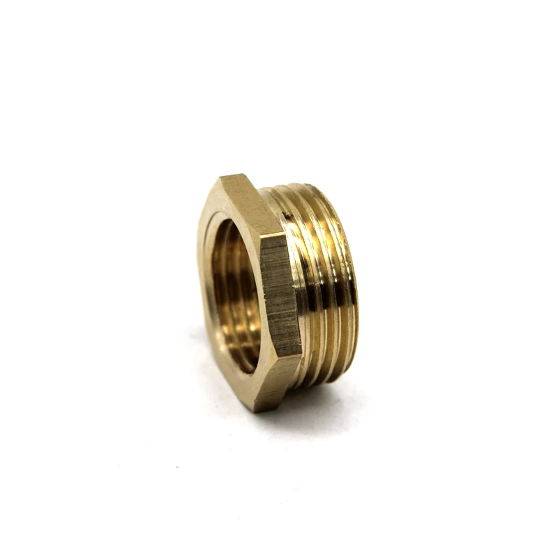 Grosna Wholesale Easy Installation and Longer Life customizing forged brass copper nut Brass bushing/Brass Pipe Fitting