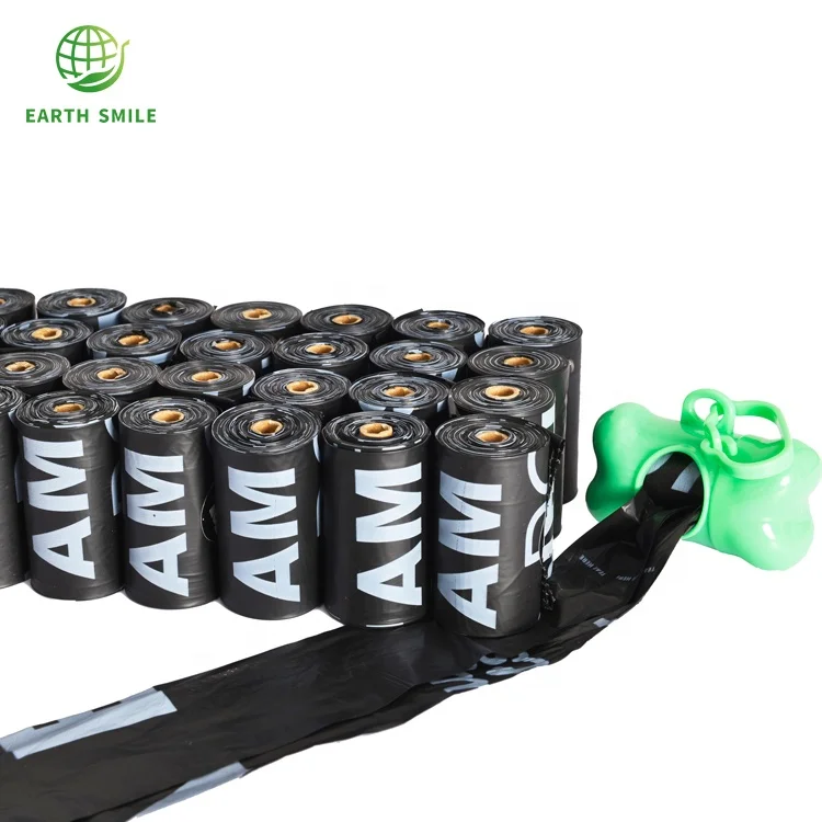 
High Quality Pet Dog Poop Environment Friendly Dog & Cat Garbage Bags Personalized Dog Poop Bags 