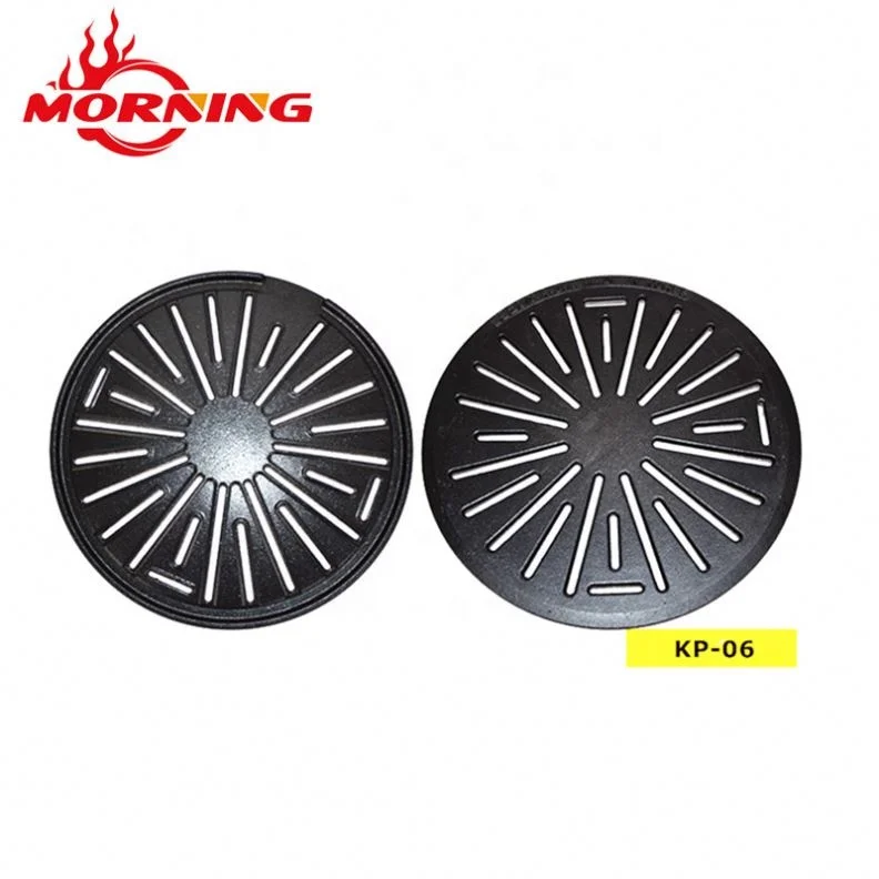 Custom Made Hot Sale Barbecue Restaurant Cast Iron Bbq Grill Plate