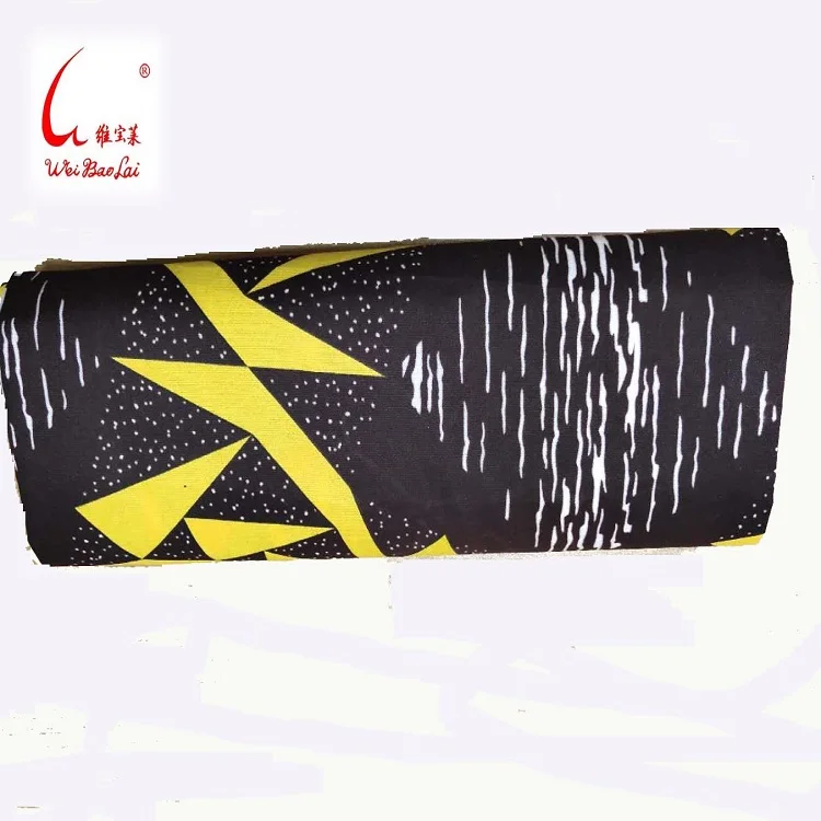 
Africa wax printing fabric 100 cotton wax fabric manufacturers 