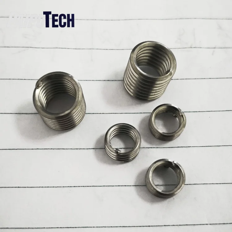 Stainless Steel Tangless Threaded Inserts