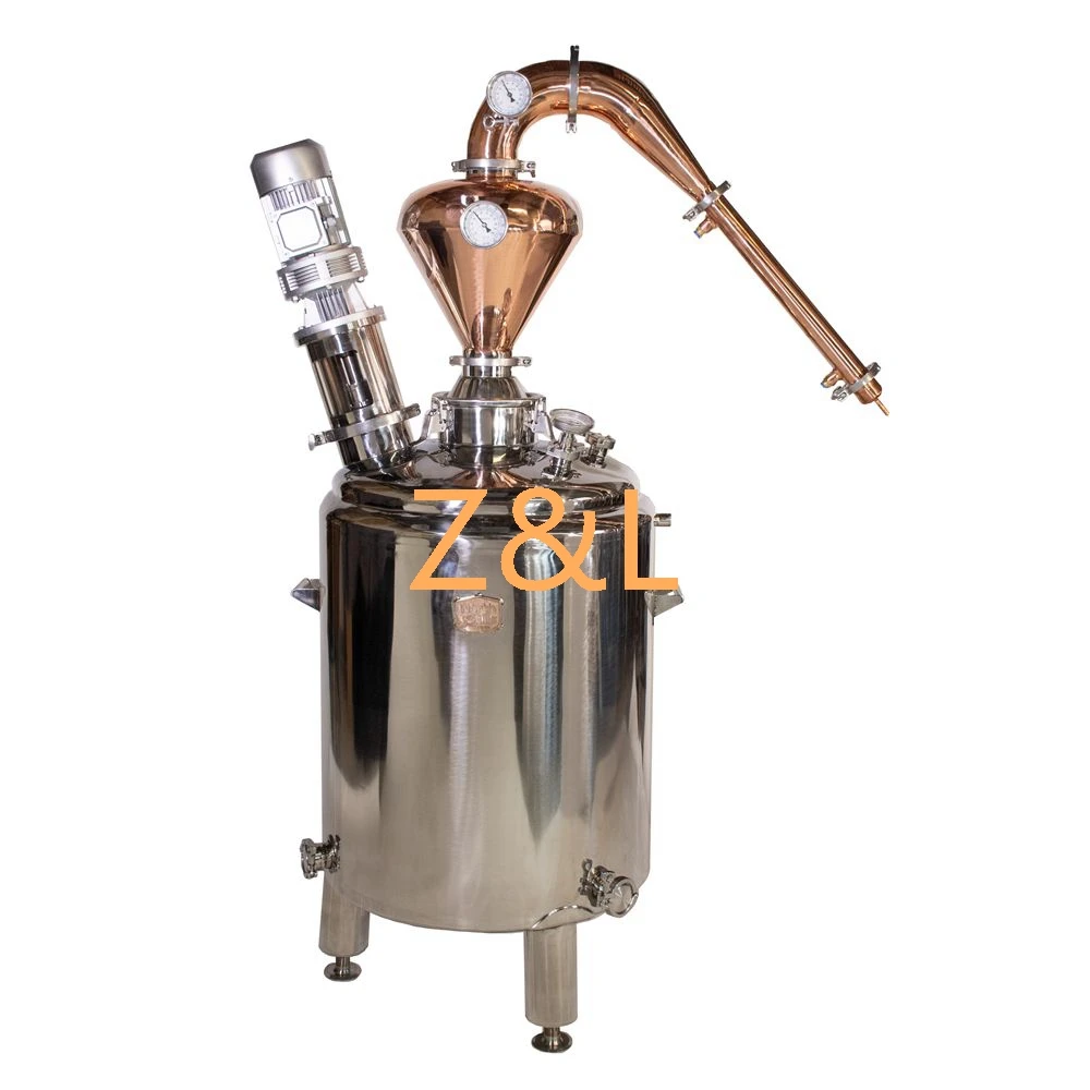 Factory price 200L 300L 400L 500L alcohol moonshine distillery equipment distillation boiler