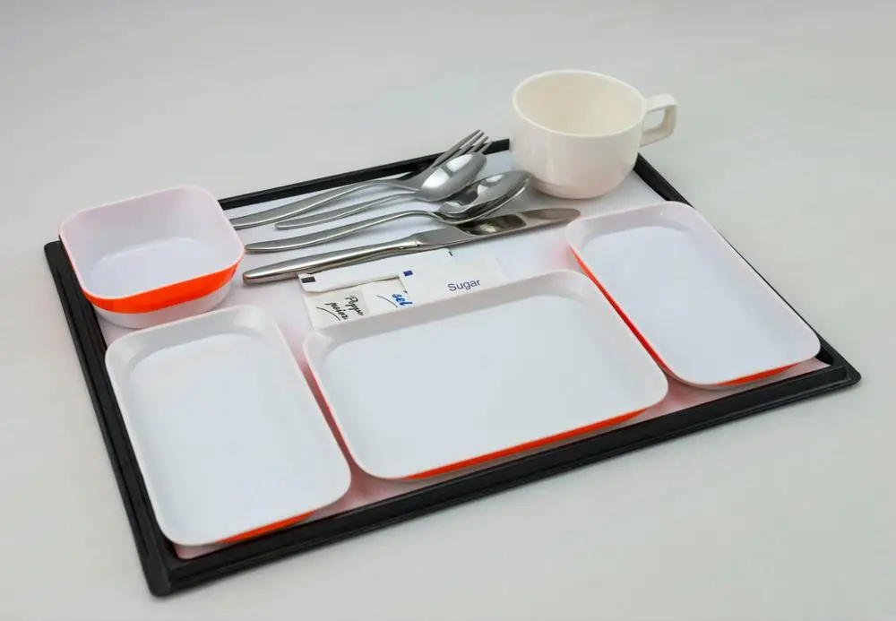 Reusable Tableware Mini Plastic Dishes For Airline